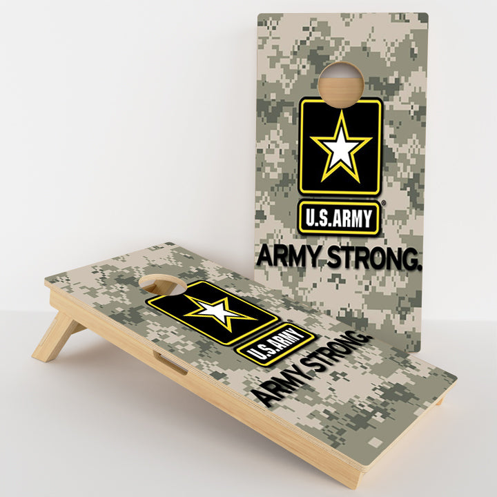 US Army Strong Professional Cornhole Boards