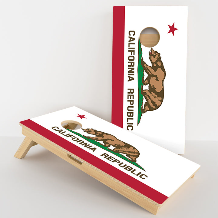 California Flag Professional Cornhole Boards