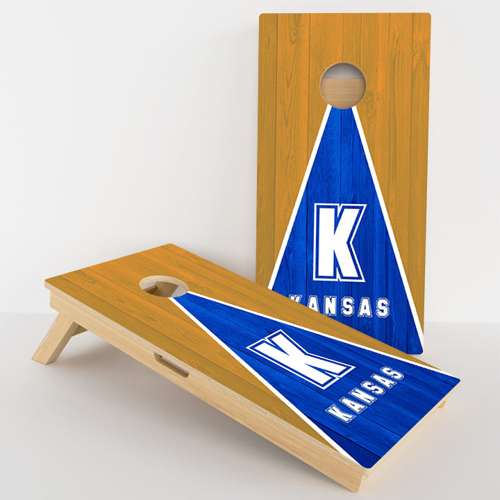 Kansas Baseball Professional Cornhole Boards