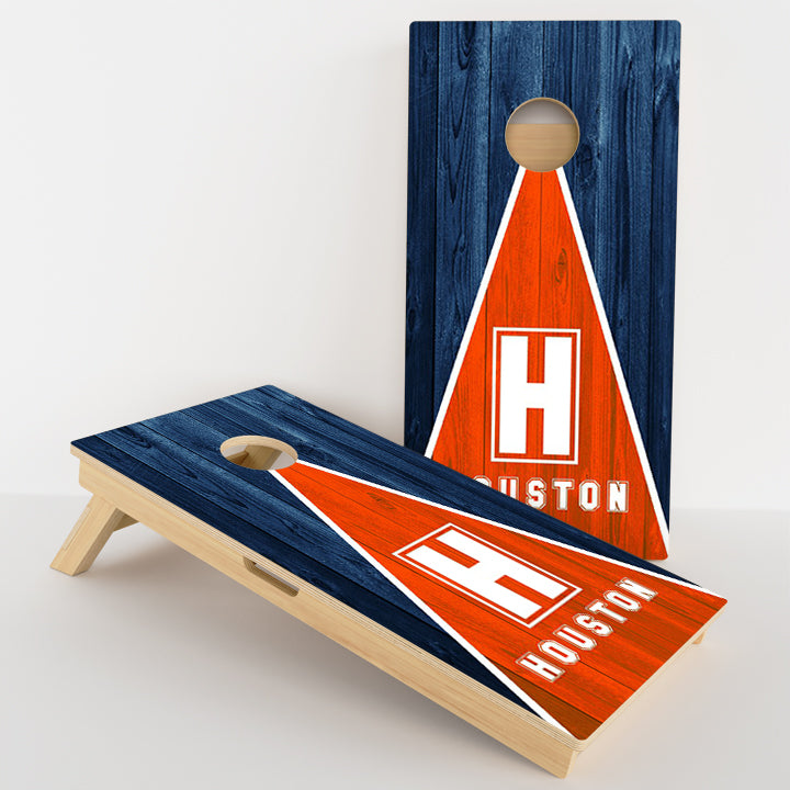 Houston Baseball Professional Cornhole Boards