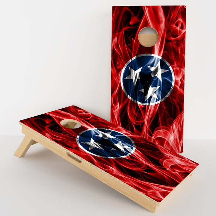 Tennessee Flag Professional Cornhole Boards