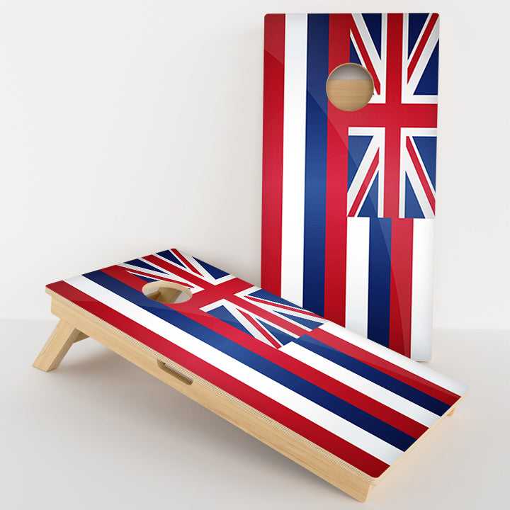 Hawaii Flag Professional Cornhole Boards