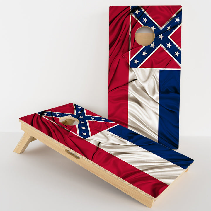 Mississippi Flag Professional Cornhole Boards